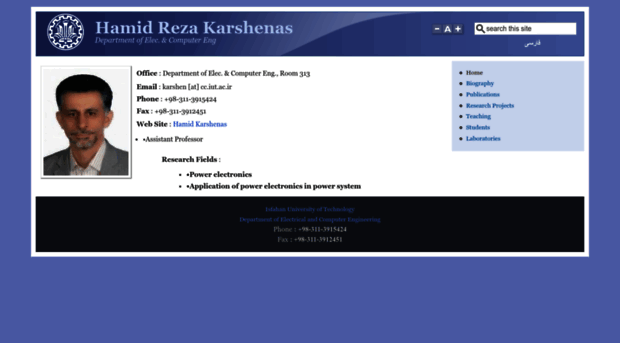 karshenas.iut.ac.ir