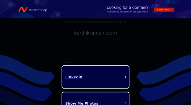 karthikramani.com