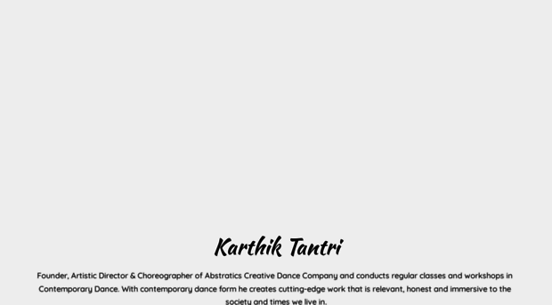 karthiktantri.com