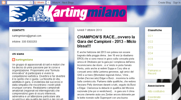 kartingmilano.net