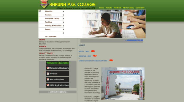 karunapgcollege.ac.in