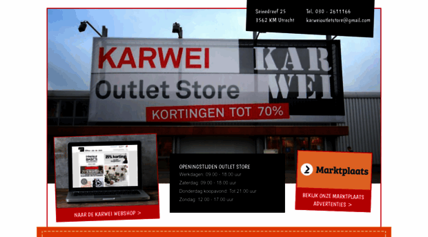 karweioutletstore.nl