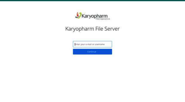 karyopharm.egnyte.com