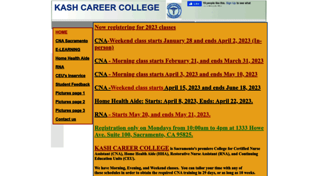 kashcareercollege.com