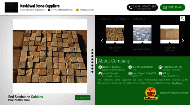 kashliwalstonesuppliers.com