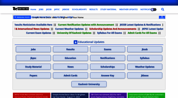 kashmirstudentportal.in