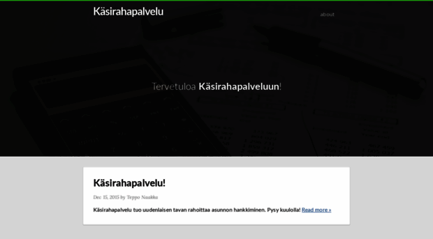 kasirahapalvelu.fi