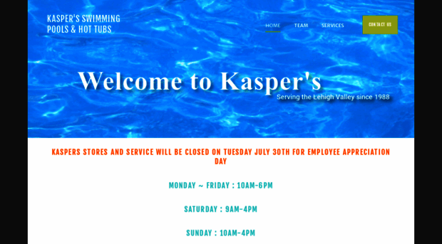 kasperpoolspa.com