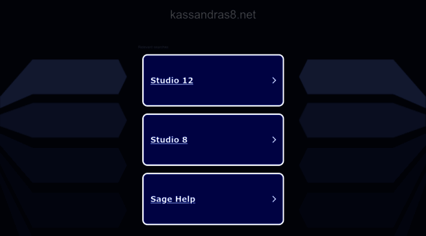 kassandras8.net