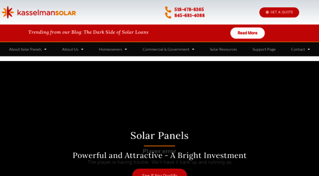 kasselmansolar.com