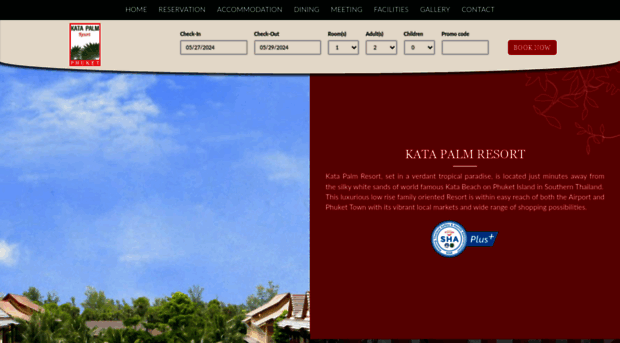 katapalmresort.com