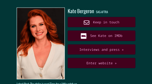 katebergeron.com
