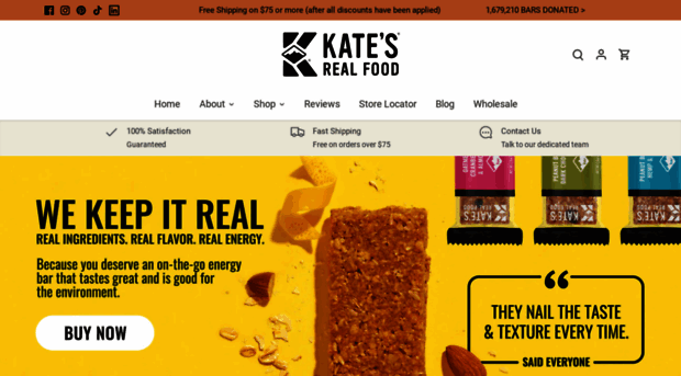 katesrealfood.com