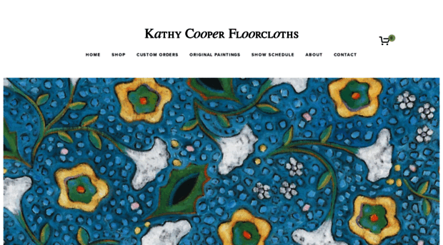 kathycooperfloorcloths.com