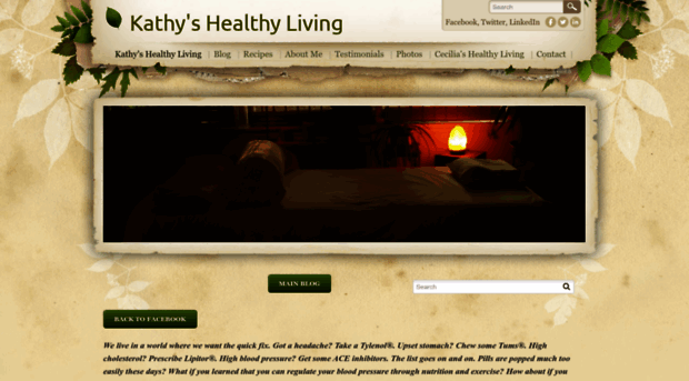 kathyshealthyliving.com