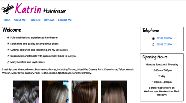 katrinhairdresser.uk