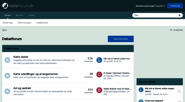 katteforum.dk