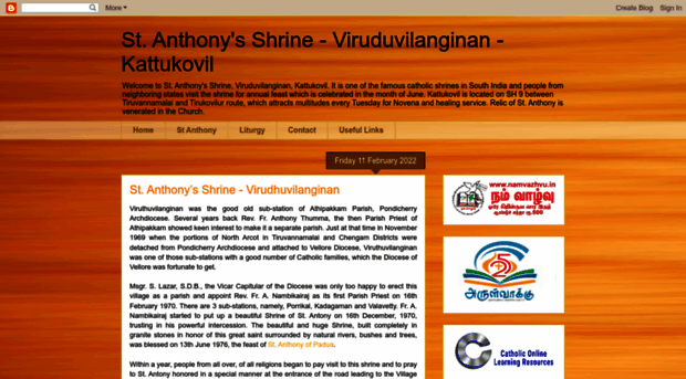 kattukovilsaintanthony.blogspot.com