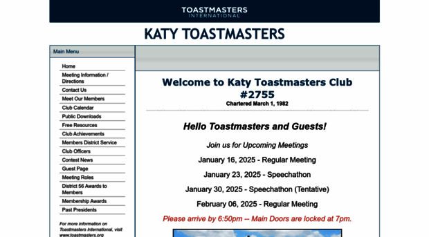 katy.toastmastersclubs.org