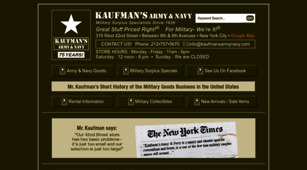 kaufmansarmynavy.com