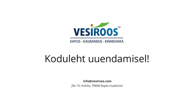 kaup.vesiroos.com