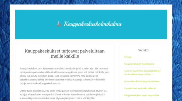 kauppakeskuskolmikulma.fi
