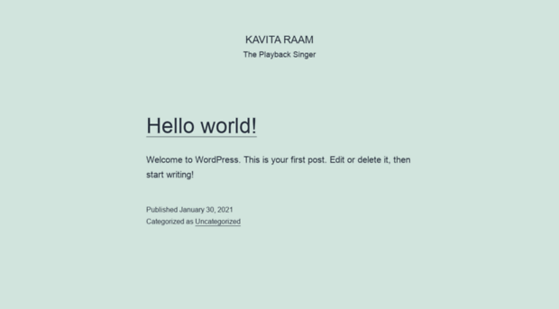 kavitaraam.com