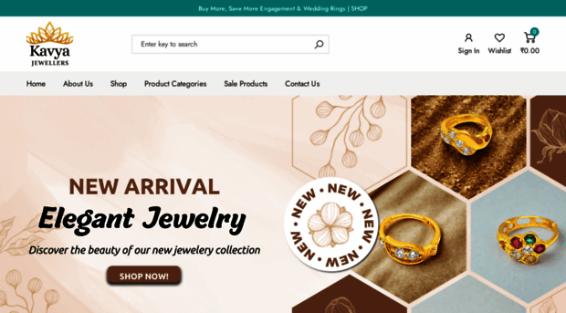 kavyajewellers.com