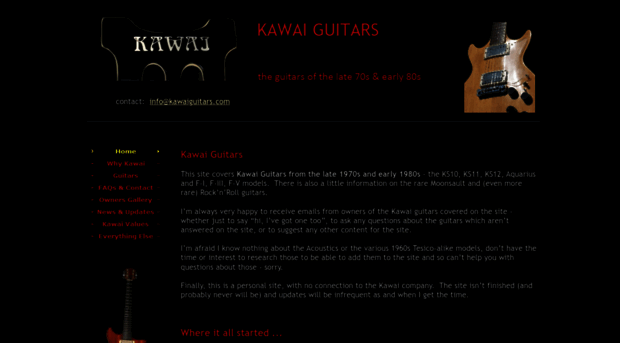 kawaiguitars.com