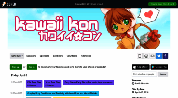 kawaiikon2016.sched.org