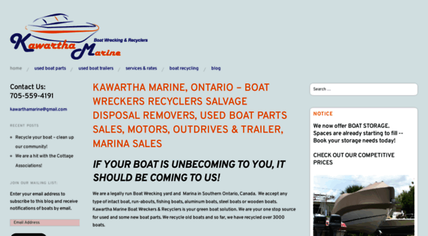 kawarthaboatwrecking.com