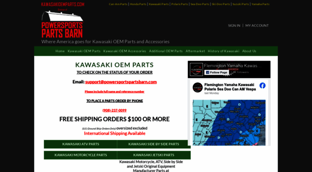 kawasakioemparts.com