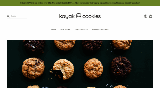 kayakcookies.com