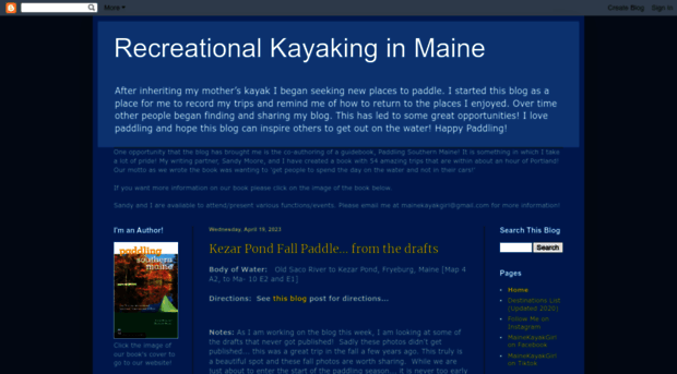 kayakinginmaine.blogspot.com