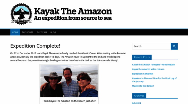 kayaktheamazon.com