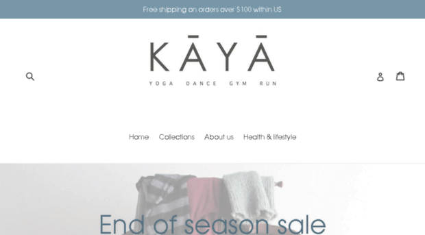 kayayogawear.com