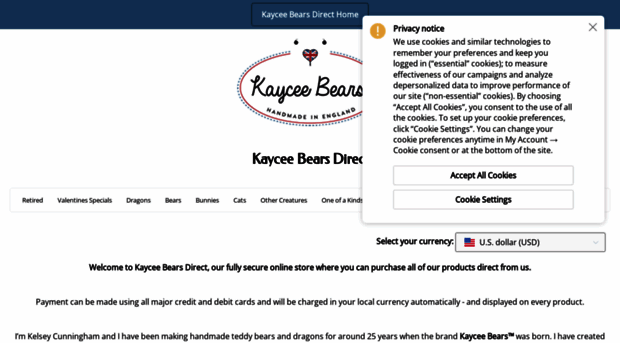 kayceebearsdirect.co.uk