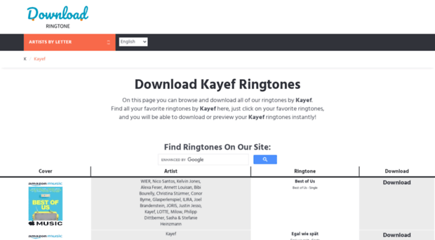 kayef.download-ringtone.com