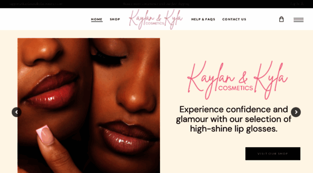 kaylanandkylacosmetics.com