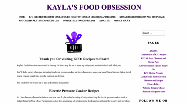 kaylasfoodobsession.com