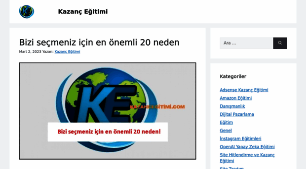 kazancegitimi.com