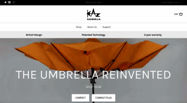 kazbrella.com