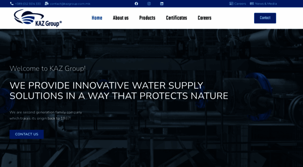 kazgroup.com.mk