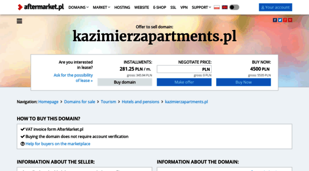 kazimierzapartments.pl