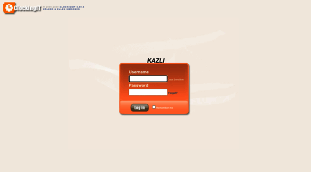 kazli.clockingit.com