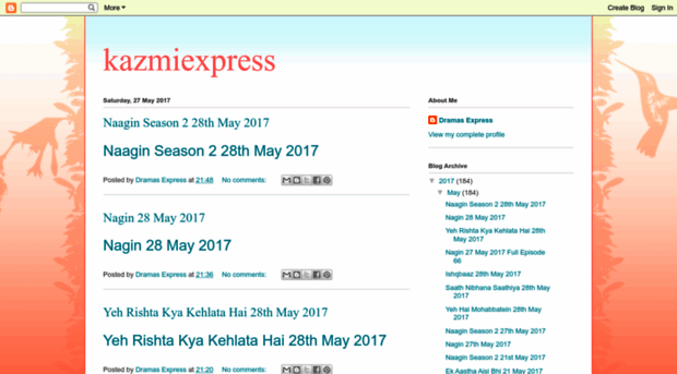 kazmiexpress.blogspot.com