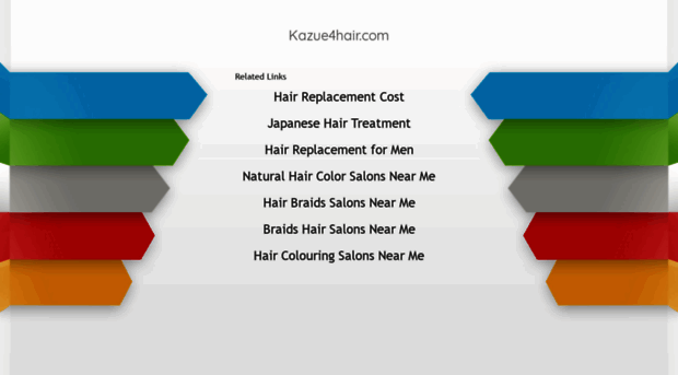 kazue4hair.com