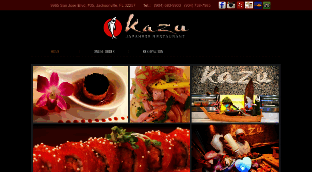 kazujapaneserestaurant.com