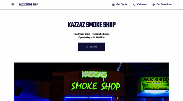 kazzazsmokeshop.business.site