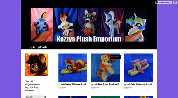 kazzysplushemporium.storenvy.com